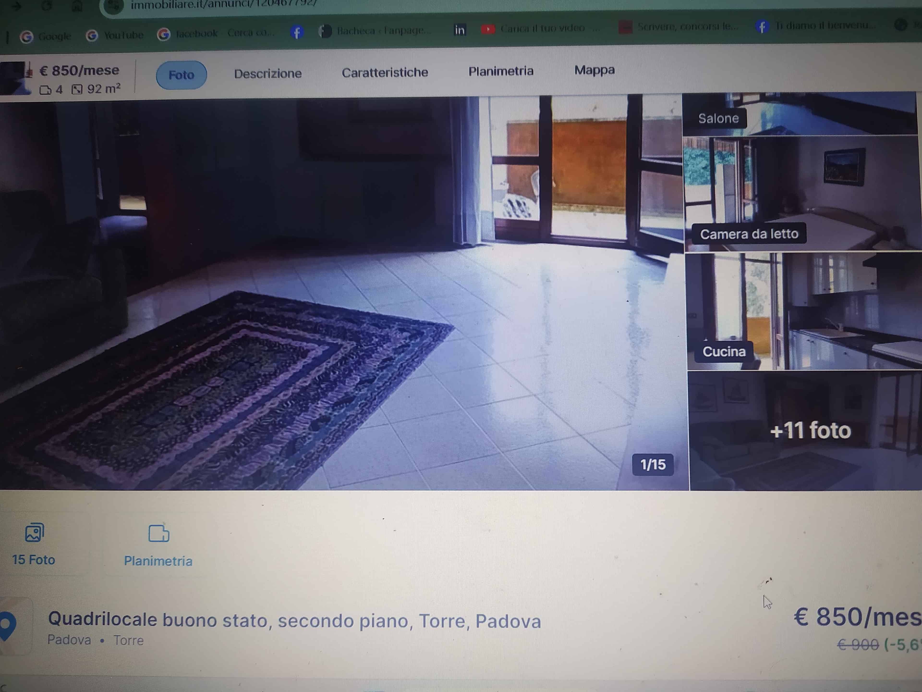 Thumbnail - Cerco Stanza o persona per condividere appartamento ponte di brenta
